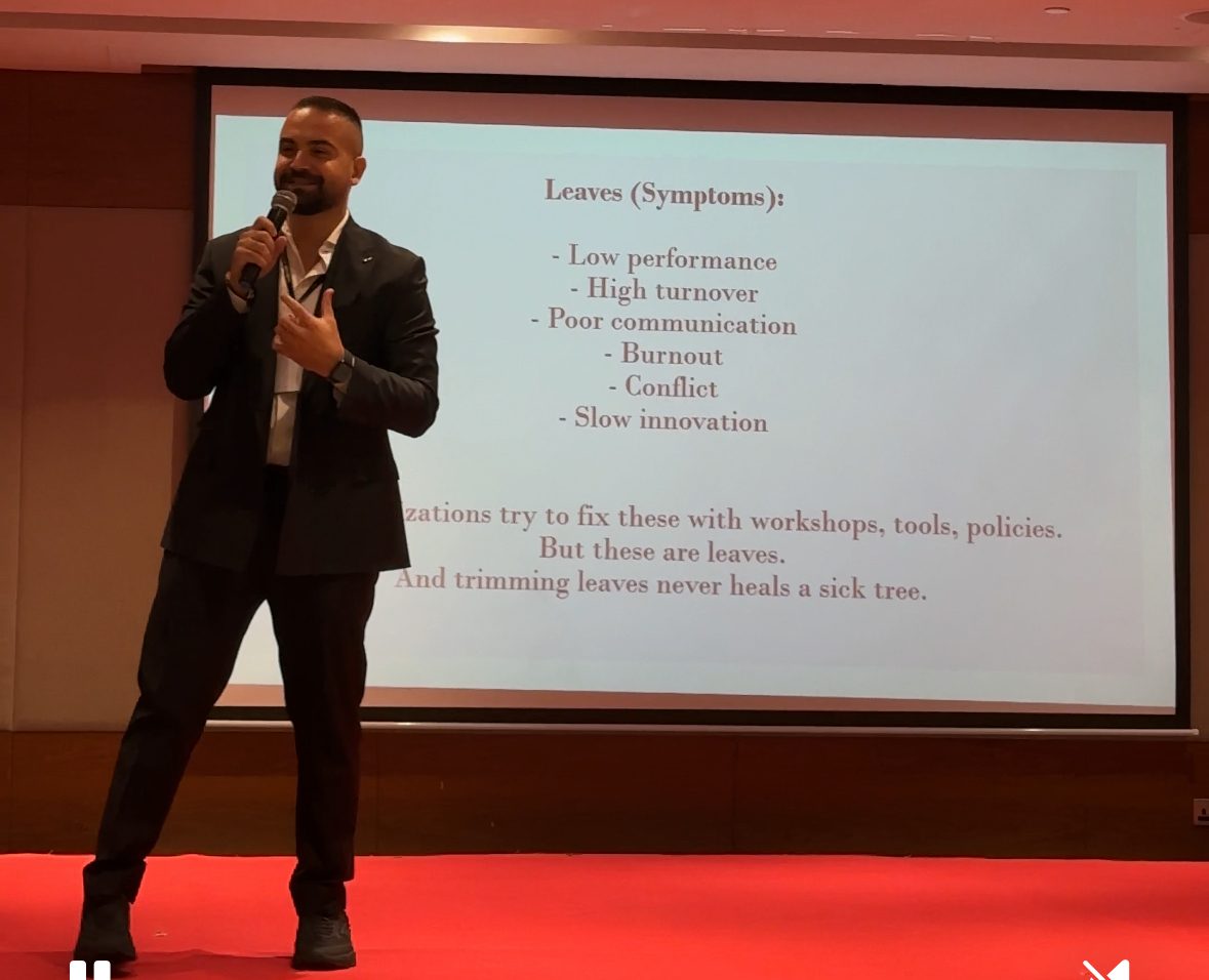 Leaves are symptoms — Talk for leaders