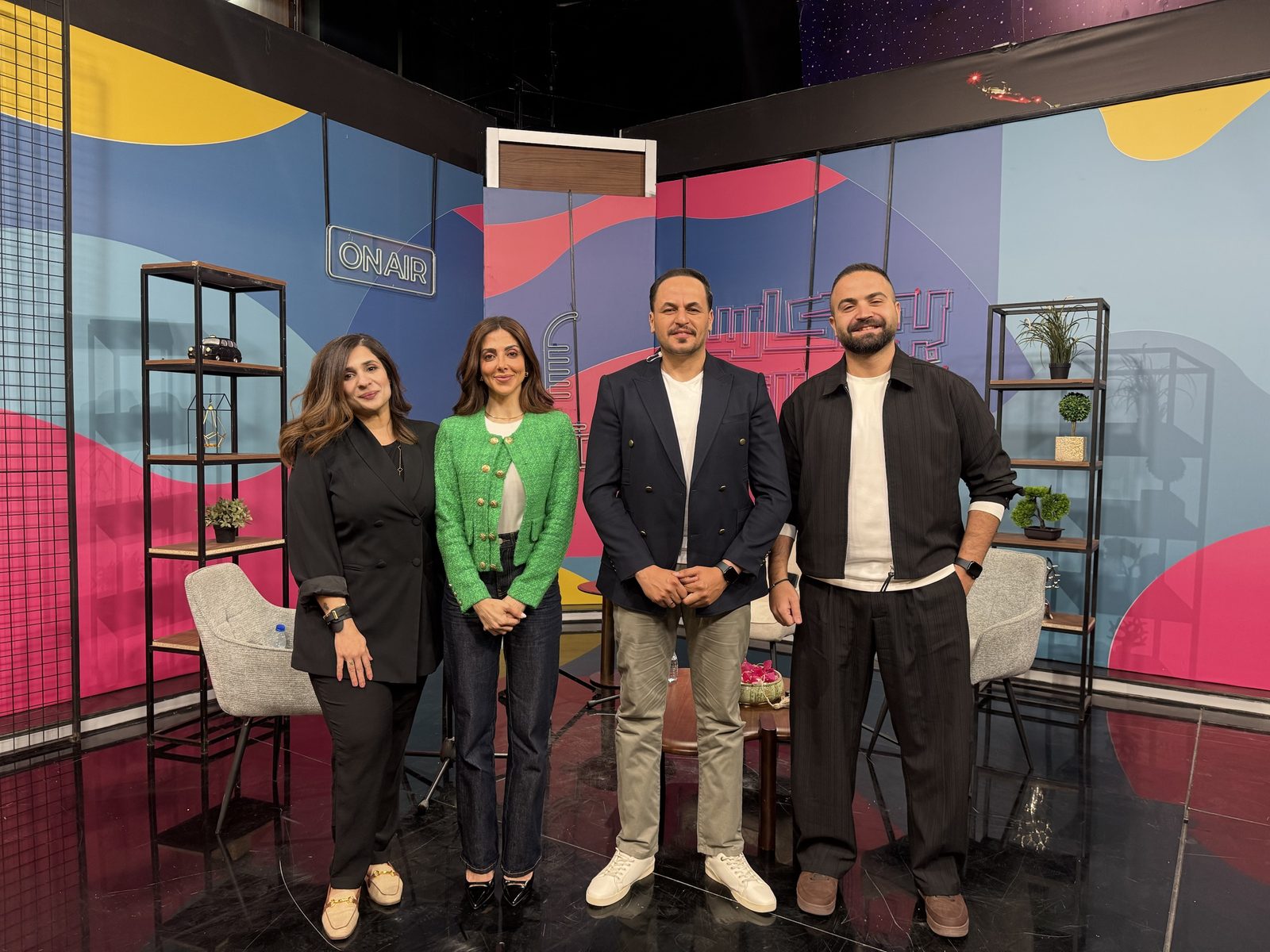 Jordan TV — On set · Podcast min Al-Ofuq